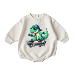 Baby Christmas Print Romper