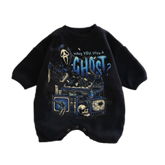 Baby Have you seen a ghost Print Romper