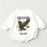 Baby The Future Print Romper