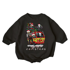 Baby Christmas Print Romper