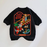 Baby Merry Christmas print Romper