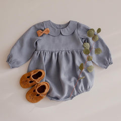 Baby Solid Color Seeveless Bodysuit