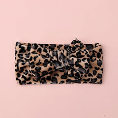 Baby Girl Leopard Bow Headband