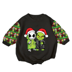 Baby Christmas Print Romper