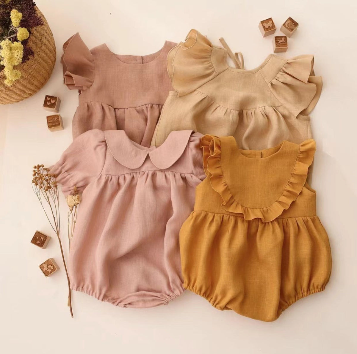 Baby Solid Color Bodysuit
