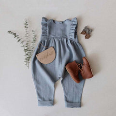 Baby Solid Color Romper