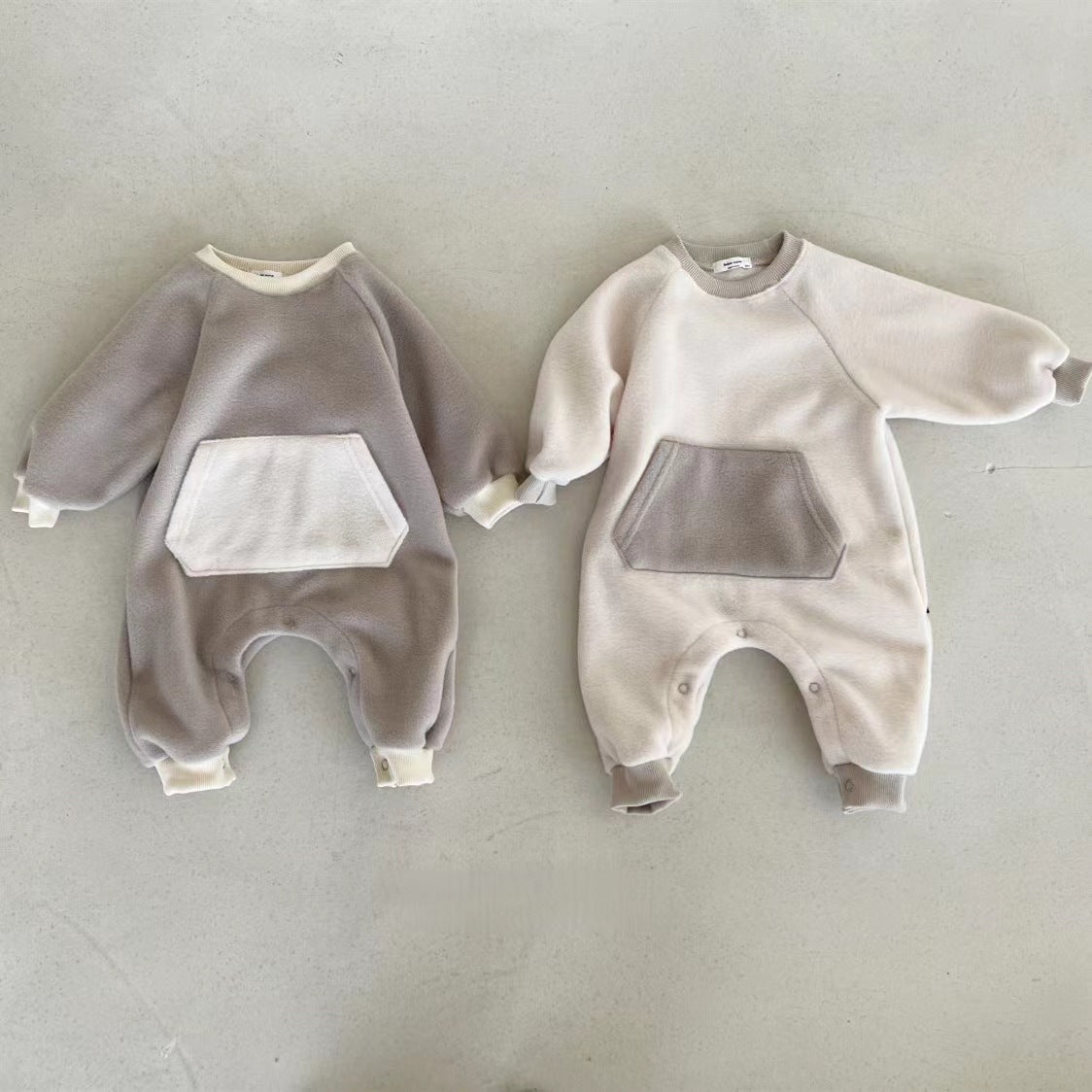 Baby Solid Color Romper