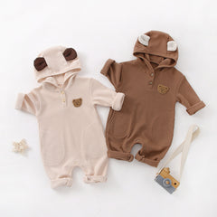 Baby Bear Print Romper