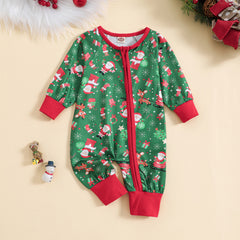 Baby Christmas jumpsuit