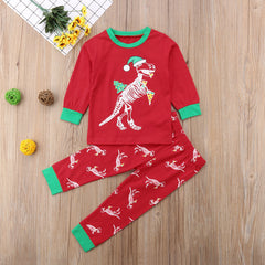 Baby Christmas Dinosaur Set