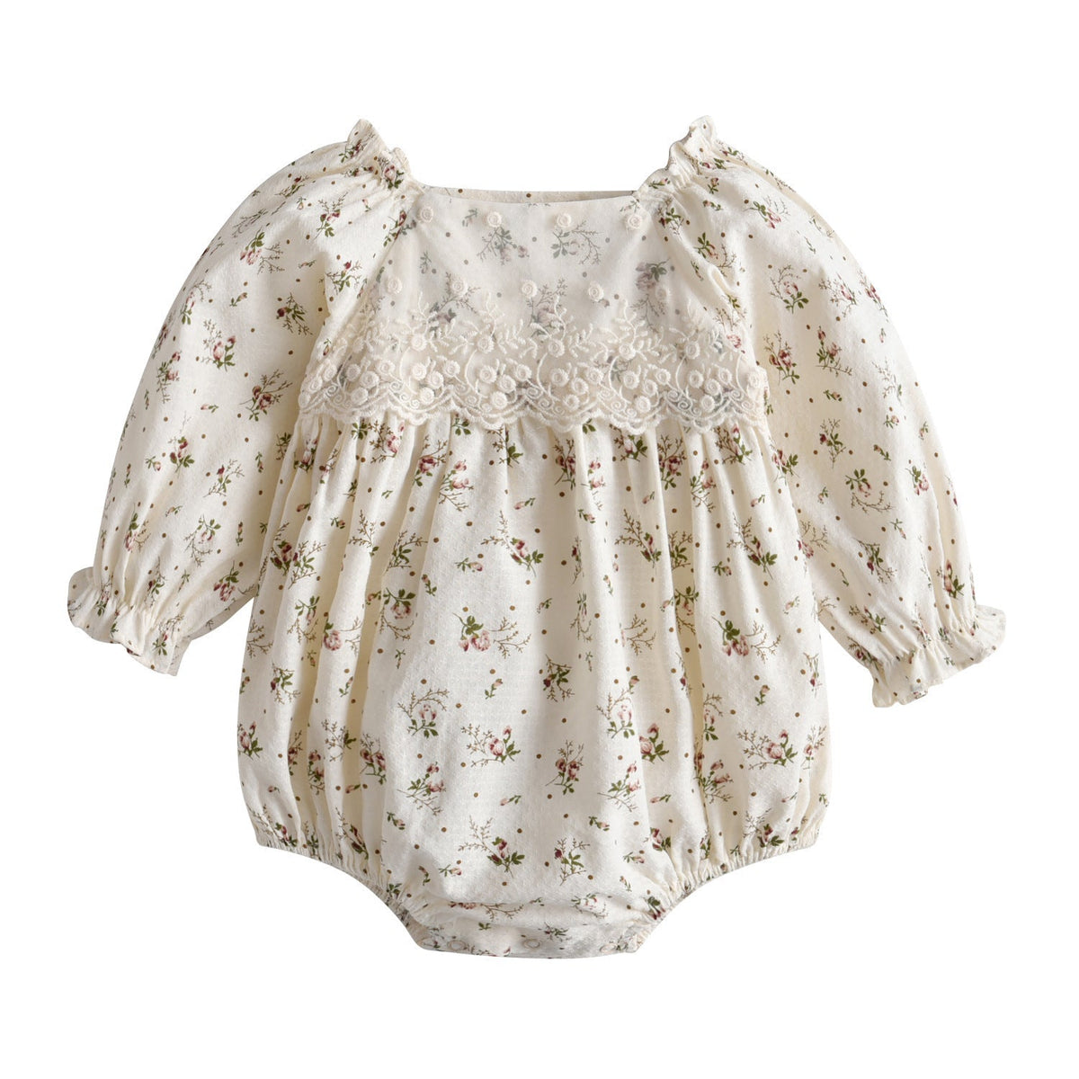 Baby Girl Flower Print Bodysuit