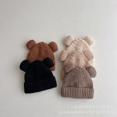 Baby Bear Knitted Hat