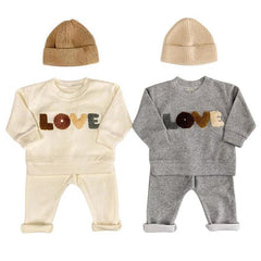 2-Piece Baby LOVE Print Set