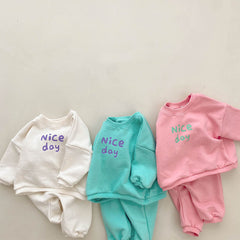 2PCS Baby Nice DayPprint Set