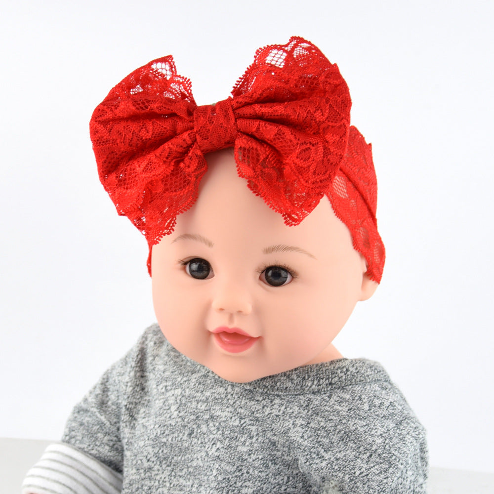 Baby Girl Lace Bow Headband