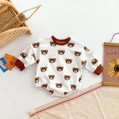 Baby Bear Print Bodysuit