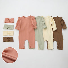 Baby Solid Color Romper