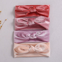 Baby Girl Velvet Bow Headband