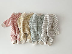 Baby Striped Print Romper