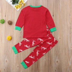 Baby Christmas Dinosaur Set