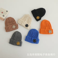 Baby Smiley Knitted Hat