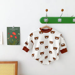 Baby Bear Print Bodysuit