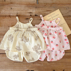 2-Piece Baby Bear Stripe Set