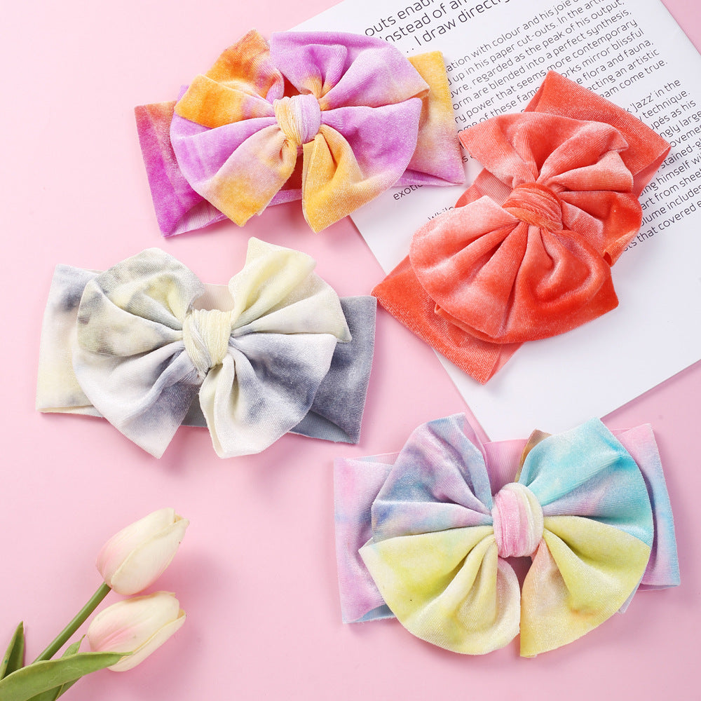 Baby Girl Color Tie Dye Headband