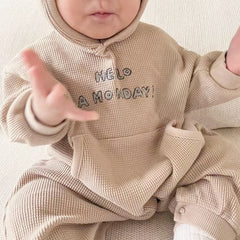 Baby Waffle Romper