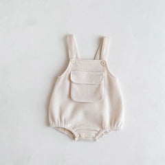 Baby Waffle Overalls