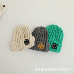 Baby Smiley Knitted Hat
