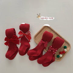 Baby Girl Bow Socks