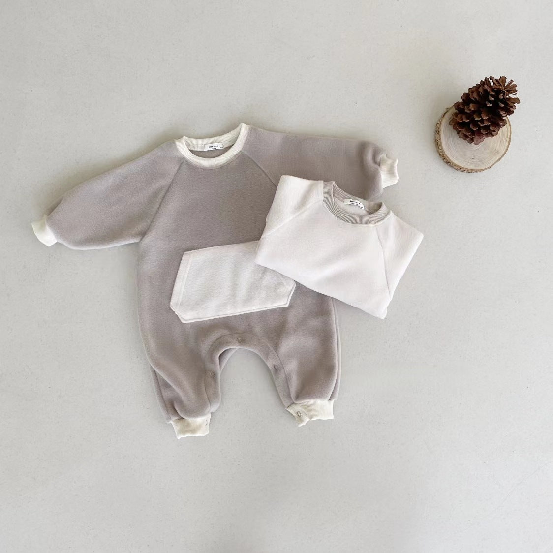 Baby Solid Color Romper