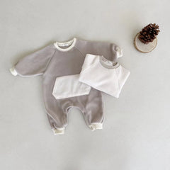 Baby Solid Color Romper