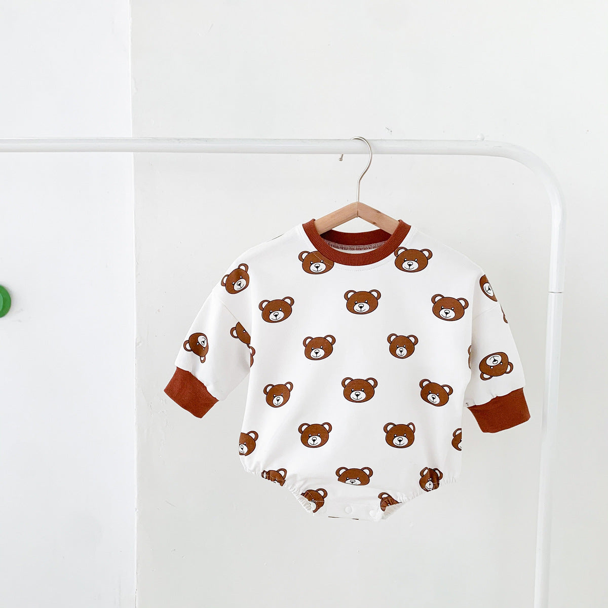 Baby Bear Print Bodysuit