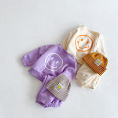 2-Piece Baby Smile Print Set