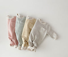 Baby Striped Print Romper
