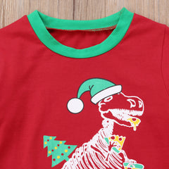 Baby Christmas Dinosaur Set