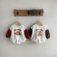 Baby Bear Print Bodysuit