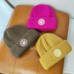 Baby Smiley Knitted Hat