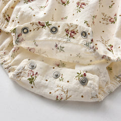 Baby Girl Flower Print Bodysuit