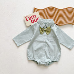 Baby Bow Tie Shirt Bodysuit