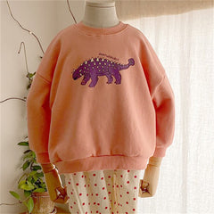 Baby Cute Dinosaur Print Casual Top