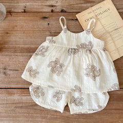 2-Piece Baby Bear Stripe Set