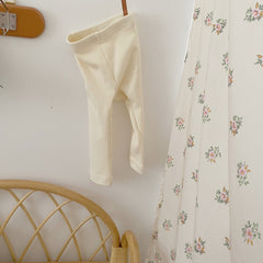 Baby Solid Color Elastic PP Pants