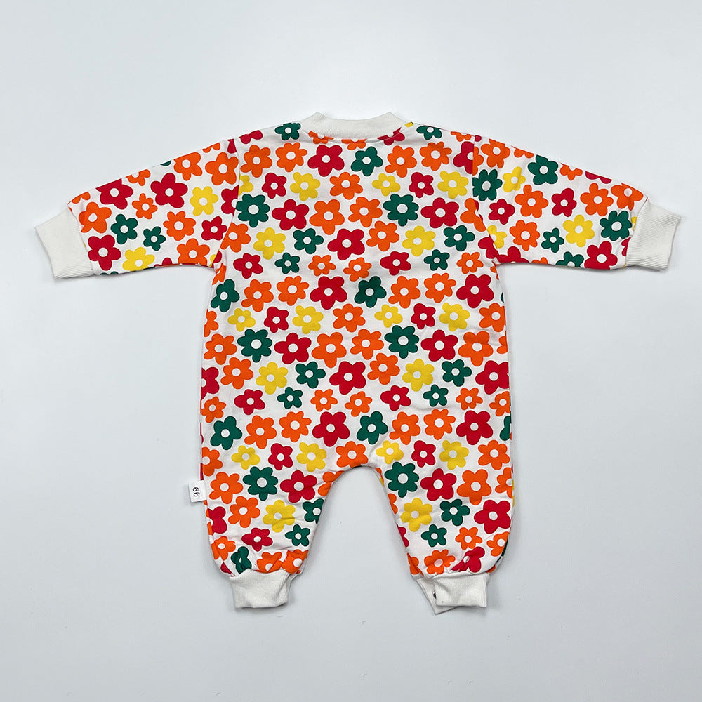 Baby Flower Print Romper