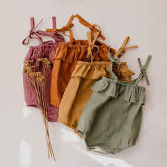 Baby Solid Color Romper