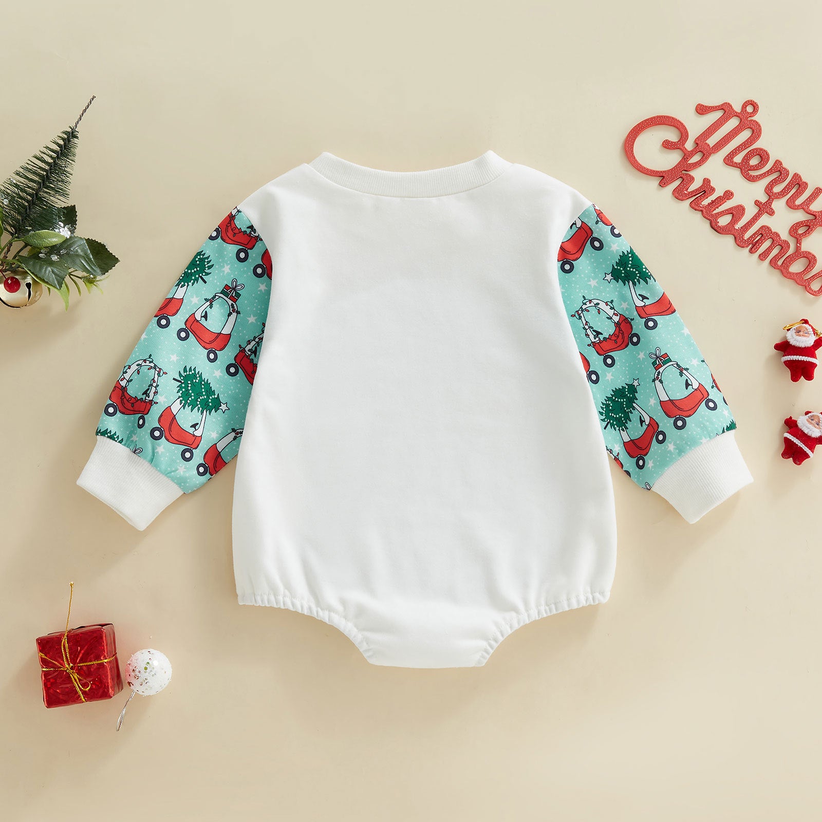 Baby Cozy Christmas Romper