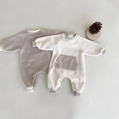 Baby Solid Color Romper