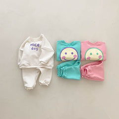 2PCS Baby Nice DayPprint Set